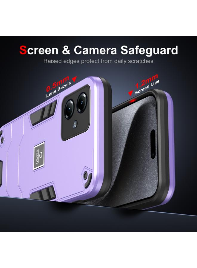 erorex Case For Motorola Moto G14 Shockproof TPU Hybrid PC Phone Case - Image 2