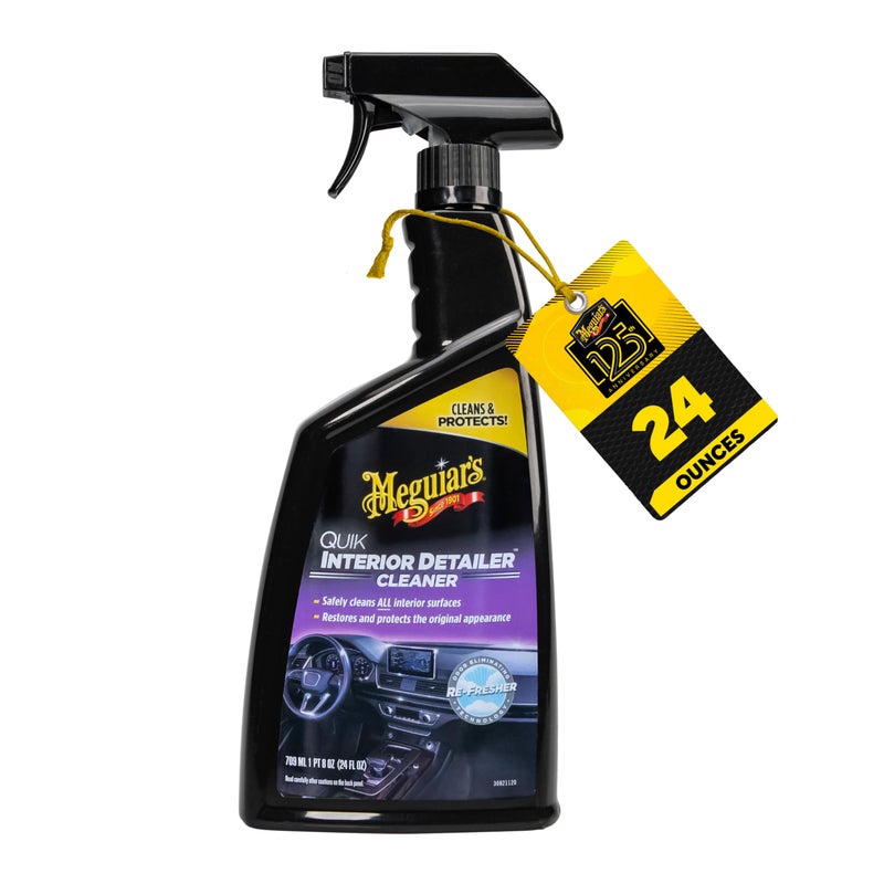 Meguiar's Quik Interior Detailer Cleaner - 24 Oz Spray Bottle - Image 1