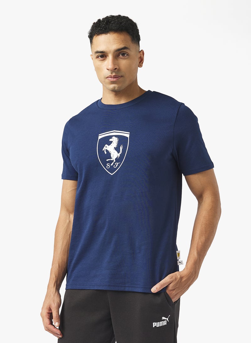 PUMA Ferrari Sportswear Tonal Shield T-Shirt - Image 1