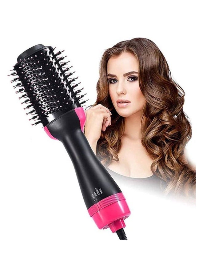 فرشاة ومجفف شعر بالهواء الساخن في منتج واحد أسود/وردي - Image 3