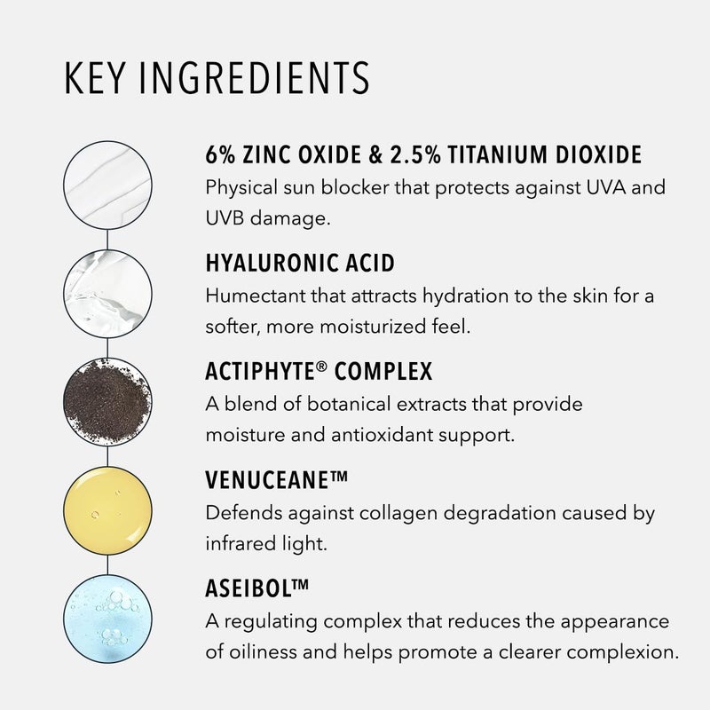 HydroPeptide مرطب ملون واقي من الشمس هيدروبيبتيد للدفاع الشمسي مع واقي شمس، SPF 30، مضاد أكسدة للوجه 1.7 أونصة - Image 5