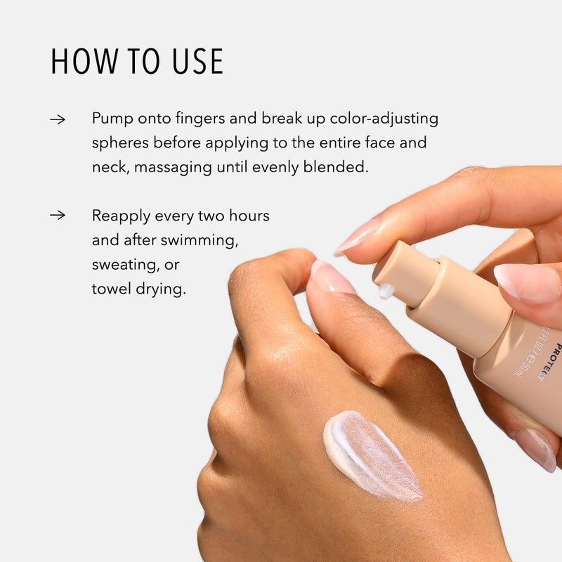 HydroPeptide مرطب ملون واقي من الشمس هيدروبيبتيد للدفاع الشمسي مع واقي شمس، SPF 30، مضاد أكسدة للوجه 1.7 أونصة - Image 4