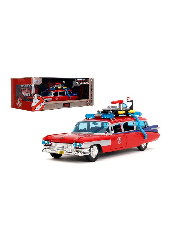 Jada Toys - Ghostbusters Ecto-1 Transformers Mashup 1:24 Die-Cast Car - Image 4