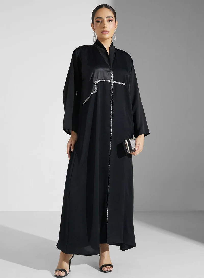 خزانة Embellished Detail Abaya