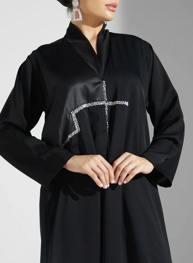 خزانة Embellished Detail Abaya