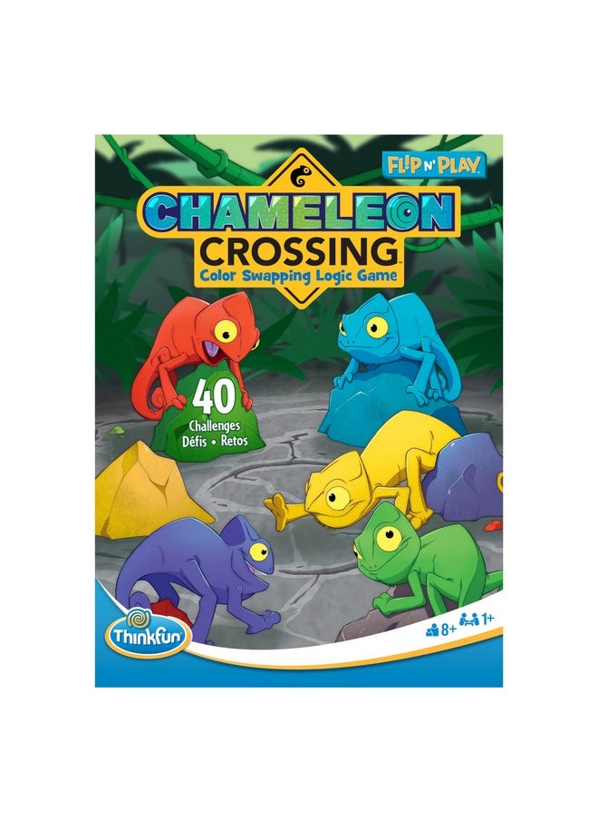 thinkfun ThinkFun Flip N' Play: Chameleon Crossing Travel Logic Game for Road Trips, Plane Rides, and Vacations  - Image 5