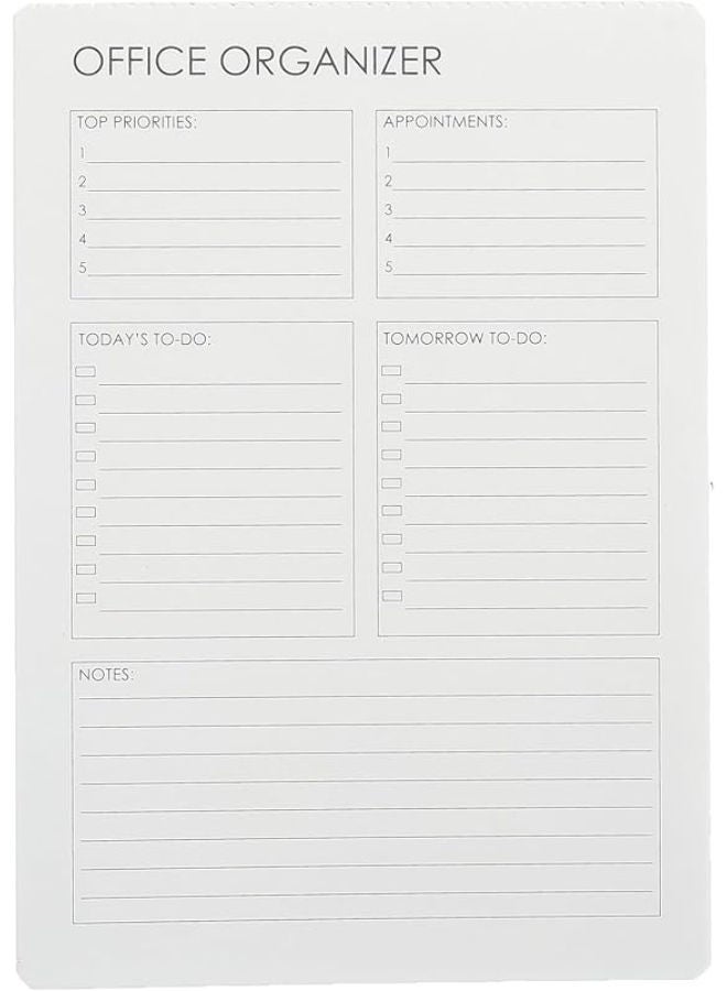 Yassin Office Organizer Notebook, A5 70 Sheets for Professional Notes and Scheduling - Image 1