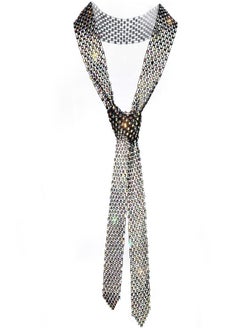 Glamorstar Glamorstar Rhinestone Neck Tie Gift for Women (Black Colorful, One Size)  - Image 2
