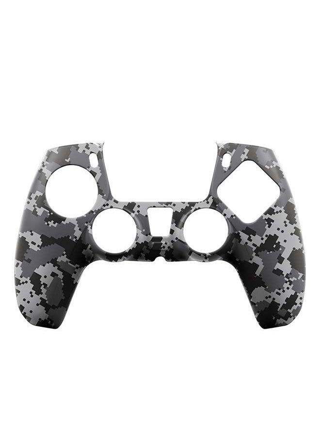 FR-TEC CAMO DIGITAL BLACK SILICONE PROTECTOR + GRIPS + DUALSENSE TOUCHPAD STICKER - PS5 CONTROLLER CUSTOM KIT