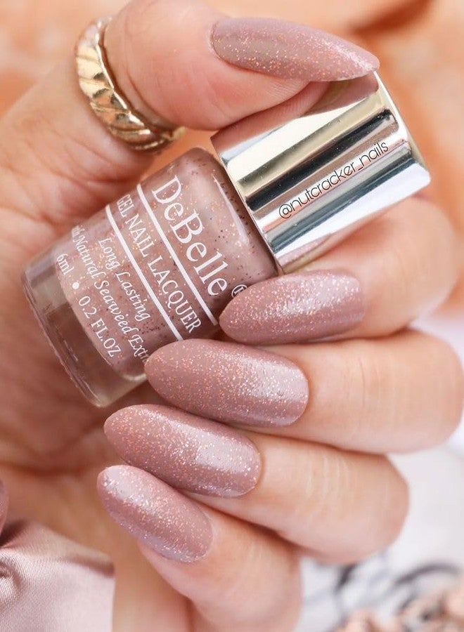 DeBelle Gel Nail Lacquers Combo of 2 - Inspiring Ira & Angelic Saira (6 ml each) - Image 2