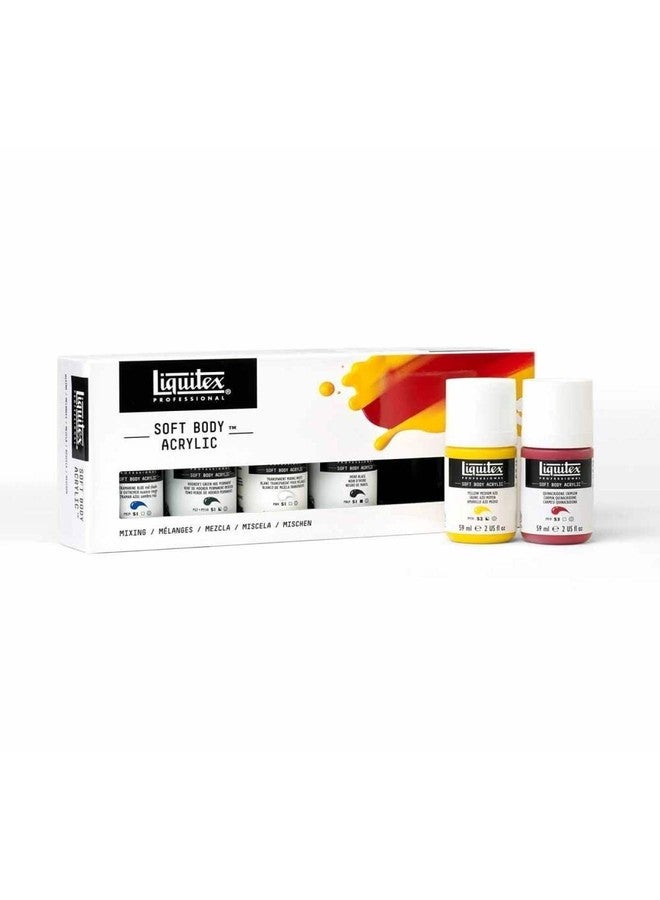 Liquitex Professional Soft Body Acrylic Paint, 6 x 59ml (2-oz), Mixing Set - Image 3
