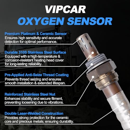 VIPCAR 234-9124 Oxygen Sensor Upstream O2 Sensor Compatible with Honda 2007-2011 Civic 1.8L - Image 2