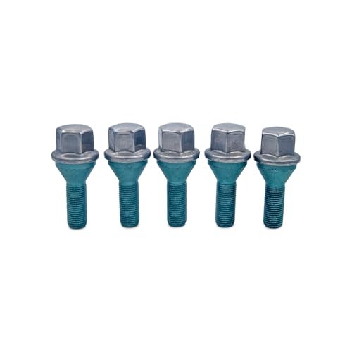Suspenix Aluminum Wheel Lug Bolts and Nuts (5 Packs) - Compatible with Jeep Cherokee (2014-2021), Compass (2018-2021), Dart (2012-2016), 200 (2015-2017) - Image 1