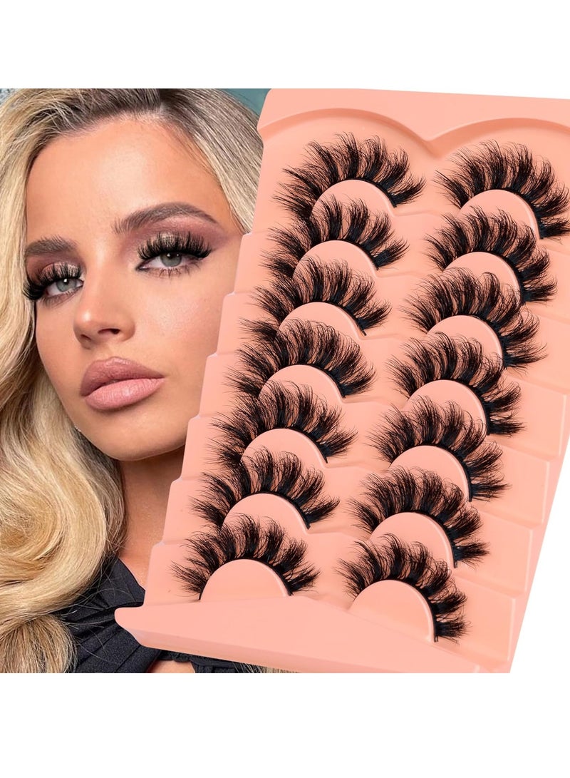 GUDOO رموش صناعية ناعمة بسمك 18 مم، رموش صناعية سميكة 6D، رموش صناعية روسية كثيفة، رموش صناعية مجعدة - Image 1