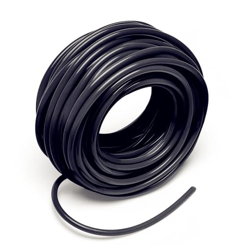 AotoKoop 10 Meters (33ft) - 1/8" (3mm) Silicone Vacuum Hose, High Performance Turbo Boost Vacuum Line, Black - Image 1