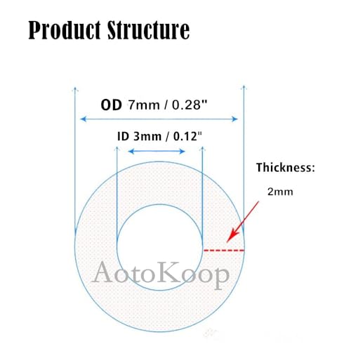 AotoKoop 10 Meters (33ft) - 1/8" (3mm) Silicone Vacuum Hose, High Performance Turbo Boost Vacuum Line, Black - Image 3