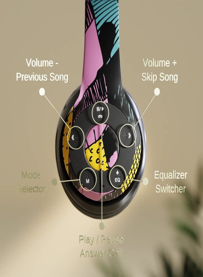 IJOY Disney Nightmare Before Christmas Sally Dress Bluetooth Headphones - Wireless Foldable Over-Ear Headset, Built-in Mic, Enchanting Sally & Friends Design, for Adults & Kids - Image 5