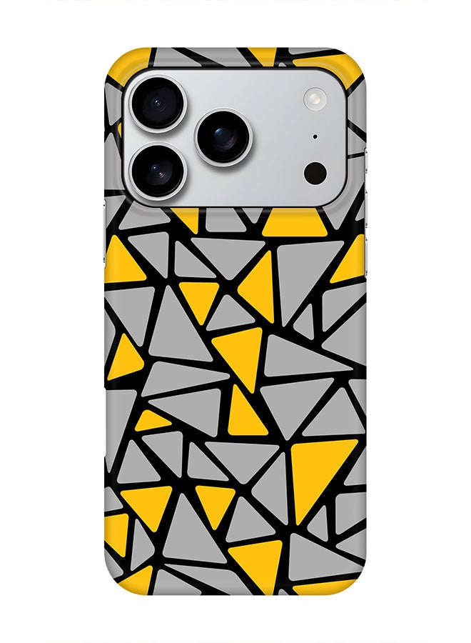 Stylizedd For iPhone 17 Pro,Case, [Compatible with MagSafe] Magnetic cover Slim fit Protection Matte, - Triabstract