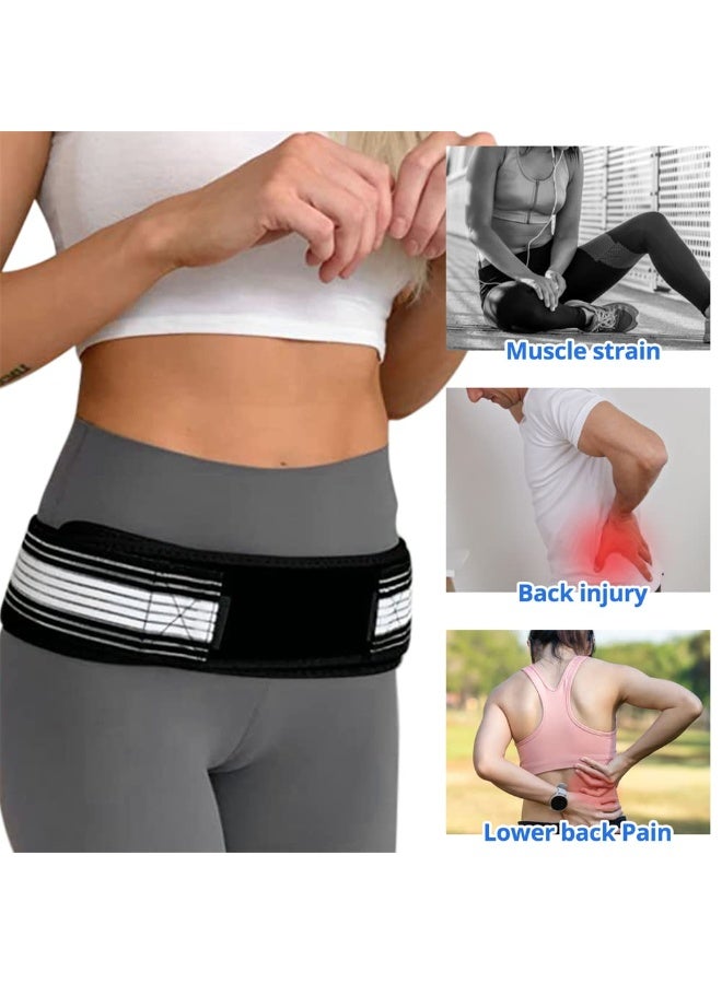 XUN Si Joint Belt for Women and Men That Alleviate Sciatic, Pelvic, Lower Back Pain, Anti-Slip Sacroiliac Belt, Pilling-Resistant Pelvic Belt - Image 4