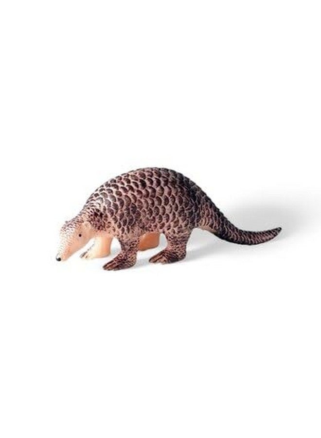 SUPER TOY Realistic Pangolin Animal Figure Toy Set for Boys and Girls, Educational Cold Blooded Soft Animal Set Props Prank Toy Lifelike Animal Replica - Image 4