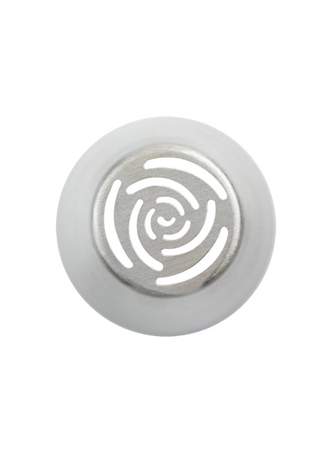 Restaurantware Russian Piping Tip, 1 Rose Cake Decor Piping Tip - #24, Corrosion-Resistant, Stainless Steel Decorating Tip For Frosting, Dishwashable, Decorate Cupcakes, Cakes, or Cookies - Image 1