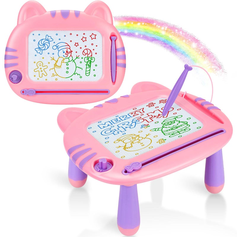 MERGUEZ Toddler ToysToys for 34 Year Old GirlsMagnetic Drawing Doodle Board for Toddler 3Learning Educational Baby Kids Toy for 3 4 5 6 Year Old GirlChristmas Birthday Gifts - Image 2