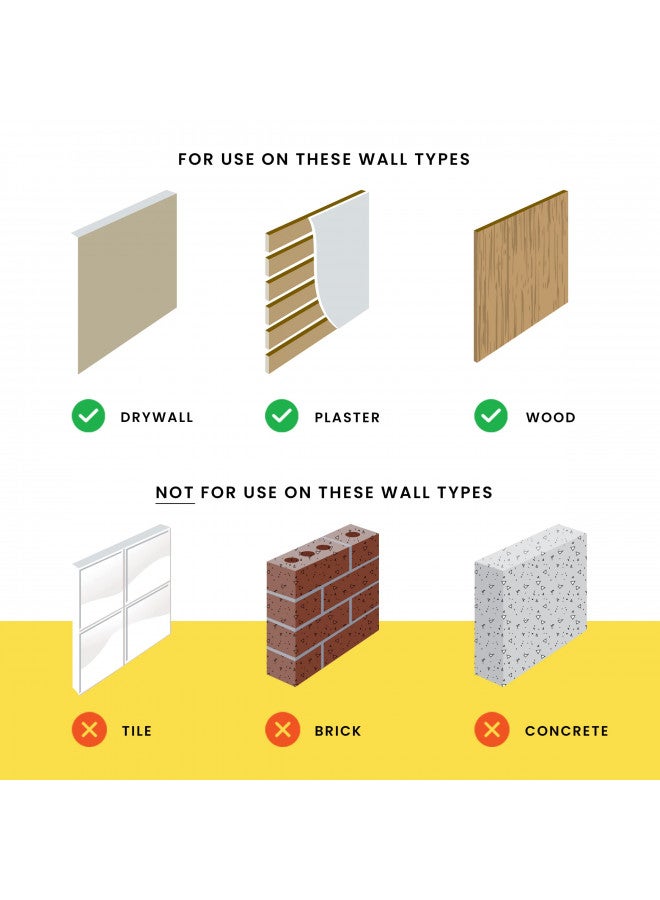 OOK 533212 French Cleat Mirror and Picture Hangers with Hardware, 200lb, Aluminum (13 Piece) - Image 4