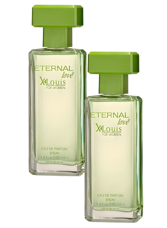 إتيرنال لاف 2 قطع عطر إكسلويس للنساء 100 مل - Image 1