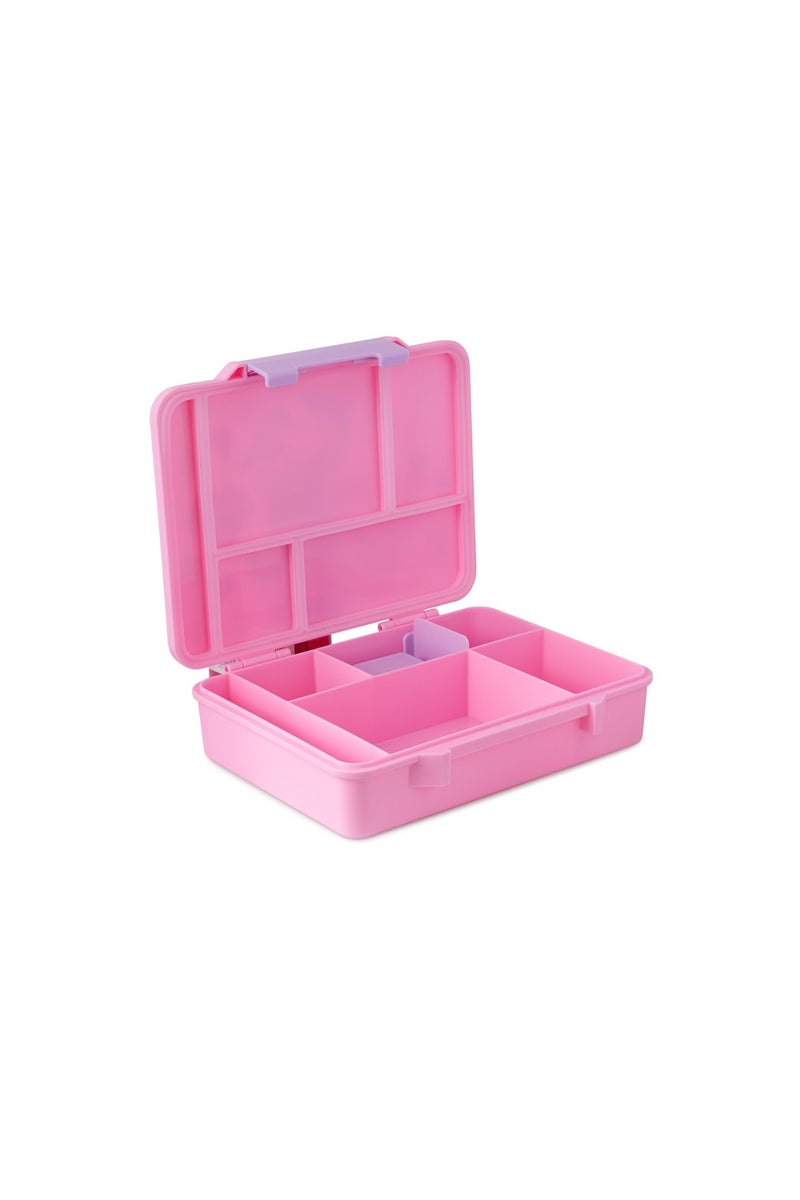 Bamboo Bark My Little Pony Lunch Box for Girls, Children & Adults, 1300ml Leak-Proof 5 Compartments Bento Lunch Box For Kids Include Cutlery & Sauce Container, BPA-Free Food Container for School, Office & Daily Meals - Image 3