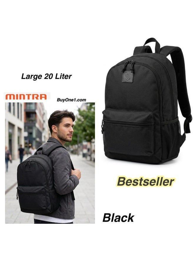 Mintra Waterproof Backpack 20L - Black - Image 1