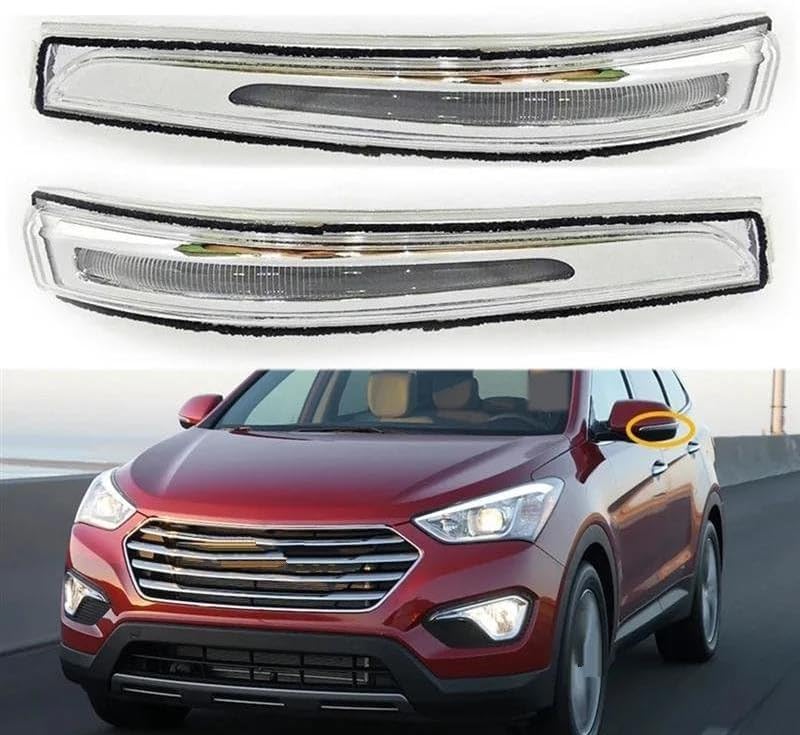 Wivplex LED Turn Signal Lights for Hyundai Santa Fe 2013-2018 - Image 3