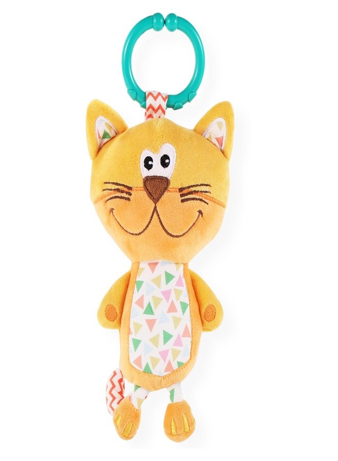 Nuluv Kitty Musical Jittery Plush Toy - Soft & Cuddly Fabric, Built-in Musical Instrument, Perfect for Babies 3 Months+ - Image 1
