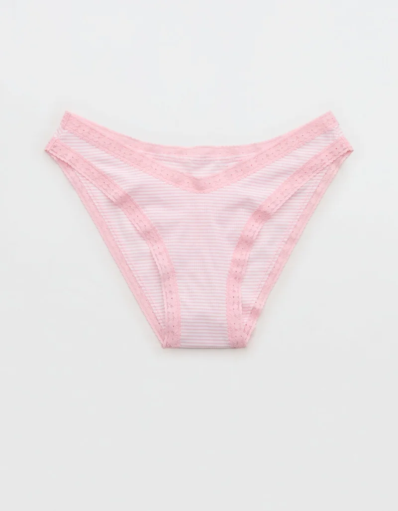 Aerie SMOOTHEZ Microfiber Lace Bikini Underwear
