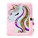 SuperStyle Journal Diary Gift for 6 7 8 Years Old Girls Unicorn Notebook with lock Secret Diary Writing Journal Birthday Gift for Kids - Image 3