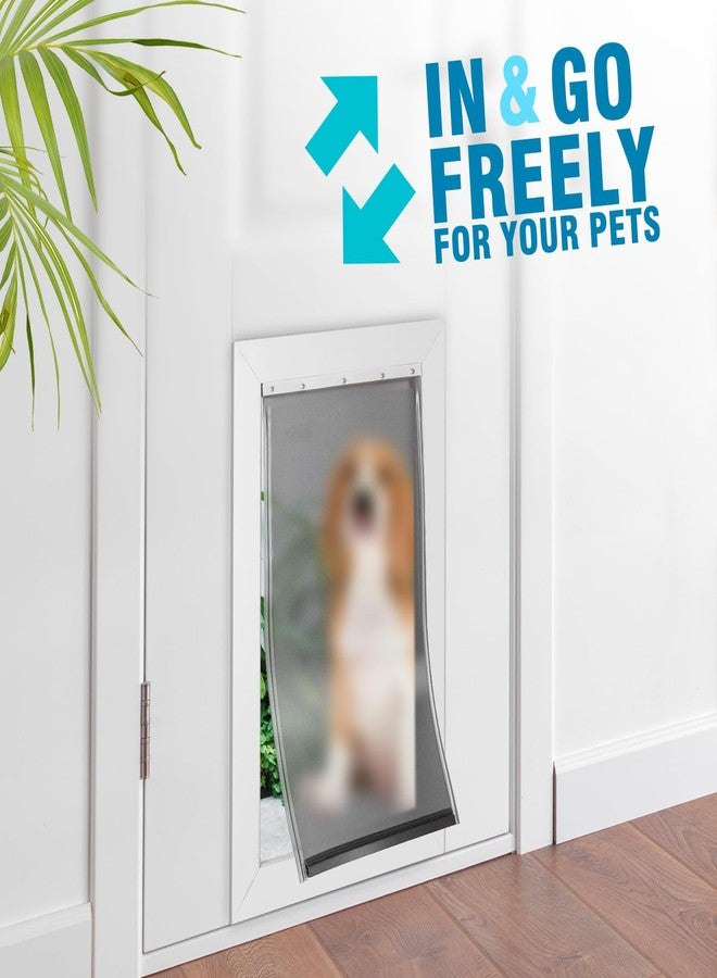 AMZOO Large Replacement Dog Door Flap Compatible with PetSafe Measures 16 7/8” x 10 1/8” PAC11-11039 - Image 4