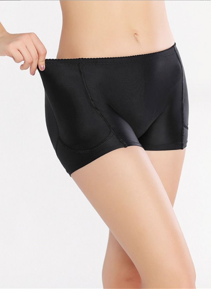 Loquat Slim slim Breathable And Comfortable Boxer Briefs Black  - Image 1