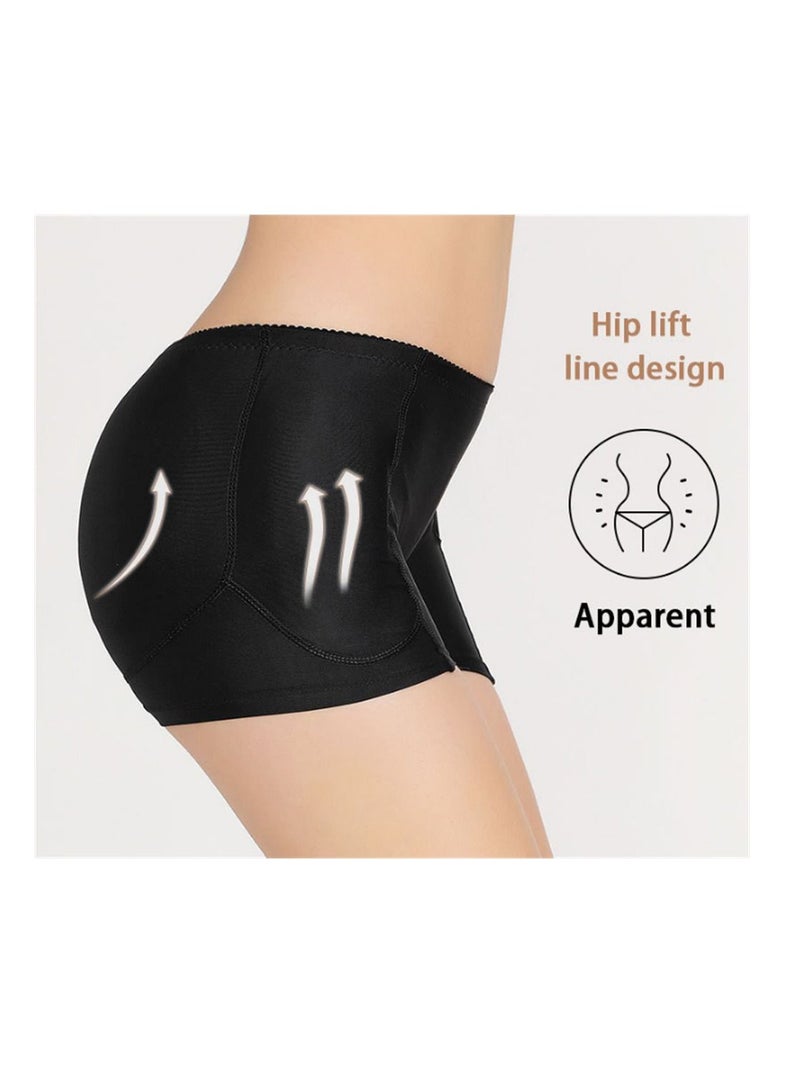 Loquat Slim slim Breathable And Comfortable Boxer Briefs Black  - Image 2