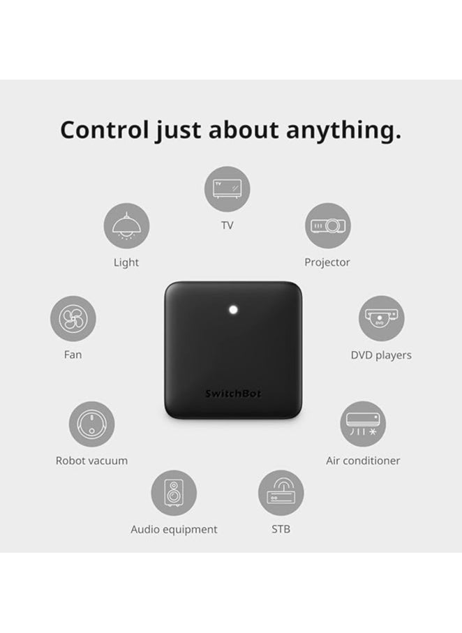 SwitchBot SwitchBot Hub Mini Smart IR Remote – WiFi Universal Control for AC, TV, Smart Home Automation, Works with Alexa, Google Home, Siri  - Image 3