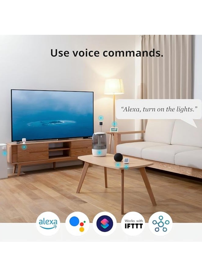 SwitchBot SwitchBot Hub Mini Smart IR Remote – WiFi Universal Control for AC, TV, Smart Home Automation, Works with Alexa, Google Home, Siri  - Image 4