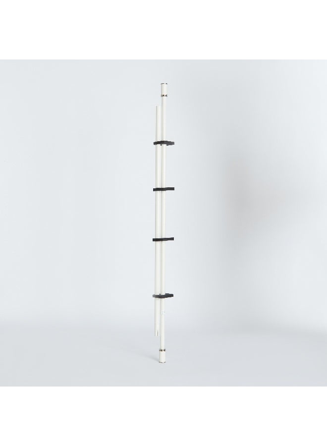 Home Box Zoe Powder Coated Extendable Single Curtain Rod 320 x 2.5 cm - Image 4
