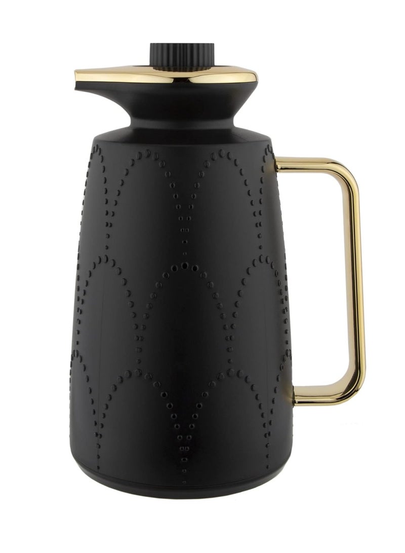 السيف طقم ترامس من السيف للشاي والقهوة اسود 1/1 لتر - Image 4