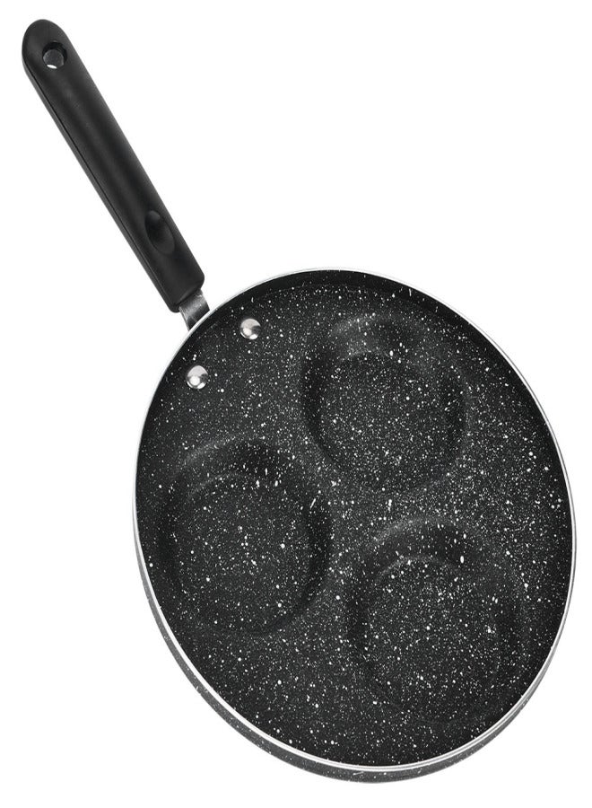 3 Round Holes Non Stick Coating Eggs Frying Pan Home Kitchen Cookware Breakfast Cooking Tool - Image 5