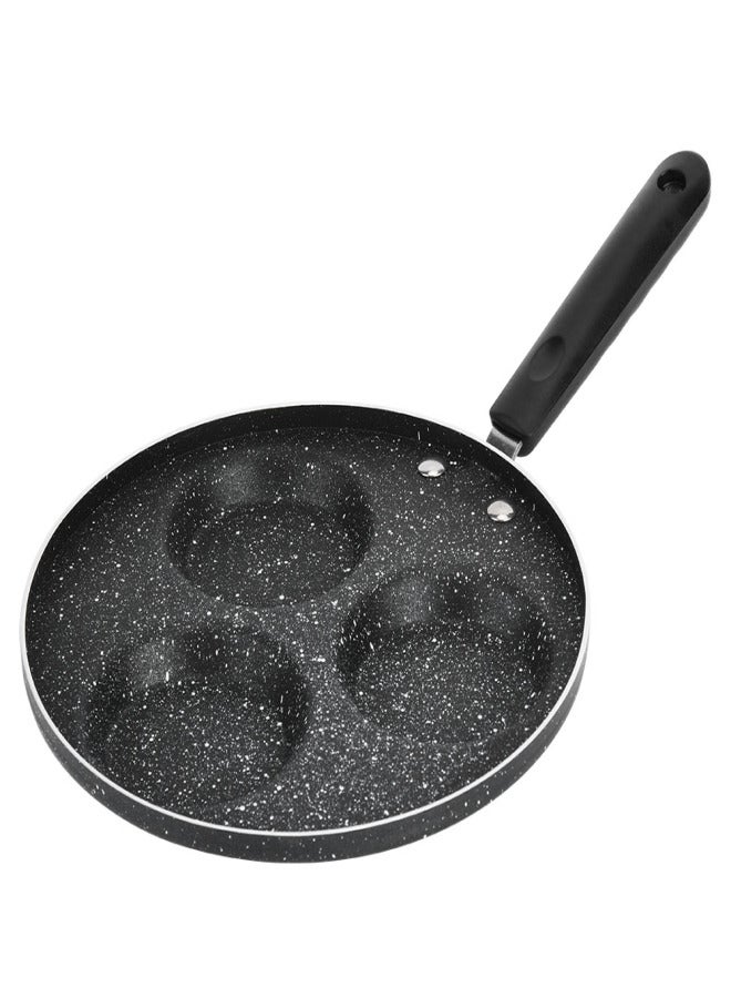 3 Round Holes Non Stick Coating Eggs Frying Pan Home Kitchen Cookware Breakfast Cooking Tool - Image 1
