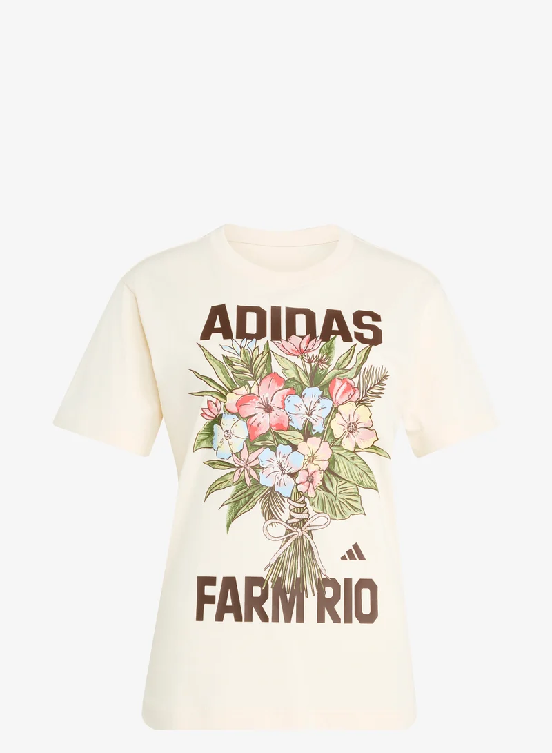 اديداس تيشيرت FARM RIO بتصميم جرافيكي من أديداس