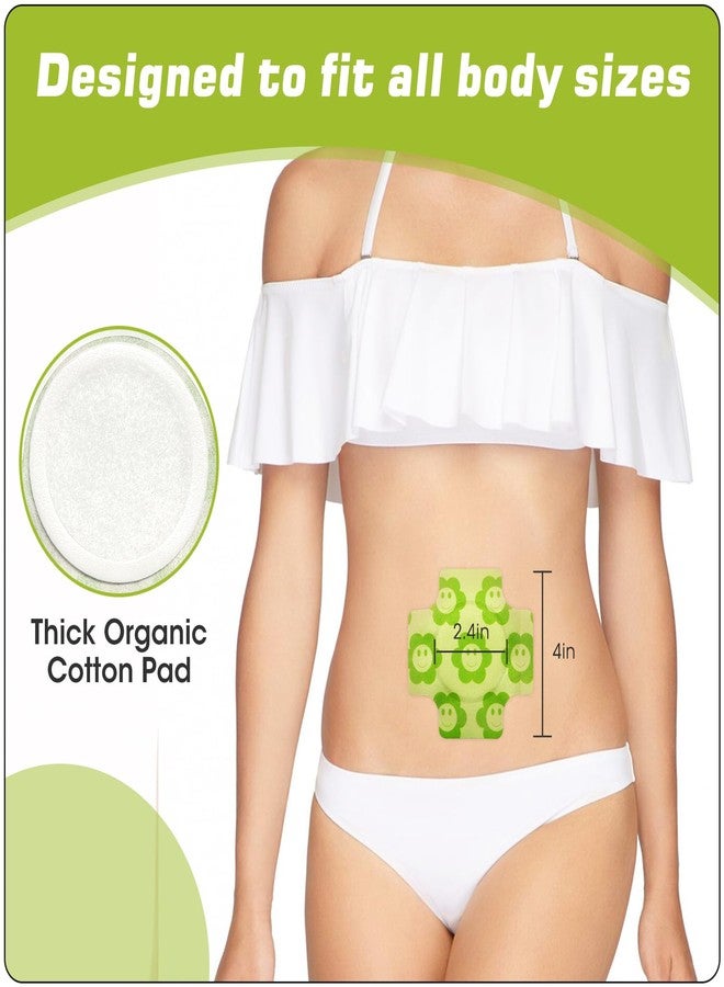 Viowey 48 PCS Castor Oil Pack Wrap, Disposable Castor Oil Patches for Belly Button, No Wash, Easy to Use,4" X 4" - Image 3