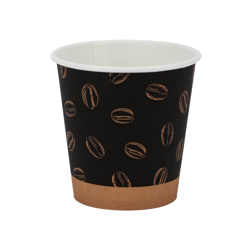 Packwell Paper Cup HD 8 OZ – Disposable Paper Cups | 50pcs × 20 Pack (1000 Cups) | Leak-Resistant, Food-Grade, Eco-Friendly | Ideal for Hot & Cold Beverages - Image 4
