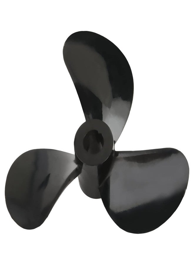 Heyiarbeit RC Boat Propeller 3 Blades Propeller Hole 4mm Diameter 40mm Plastic CW for RC Boat Model Boat Black 1PCS - Image 1