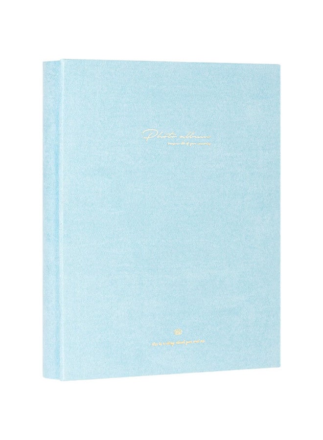 Deli [Lowest Price Online] Deli Photo Album, 5-Inch 320-Page Large Capacity Family Album, Couple'S Travel Album, Memory Book, Children'S Growth Record Book, Blue Pq853 - Image 3