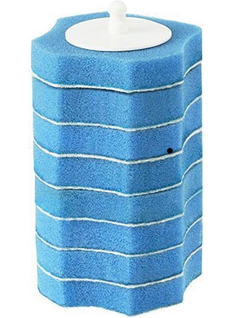 Bluejw 8 pcs Disposable Toilet Brush refil, Toilet Cleaning Sponge for Supreme Deep Cleaning and Hygienic Bathroom Household Products Accessory - Image 1