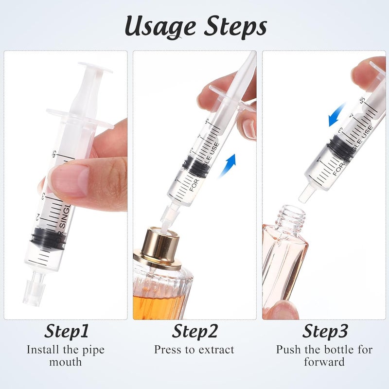 1Pc Portable Perfume Refill Pumps Universal Fit Adapter and Compact Lightweight Design for Travel Use - Image 2